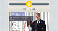 Desktop Screenshot of mimosaflowers.com